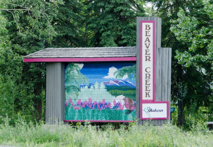 Beaver Creek welcome sign