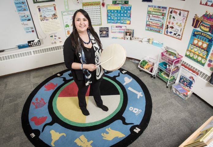 Teaching First Nations heritage in Yukon schools.