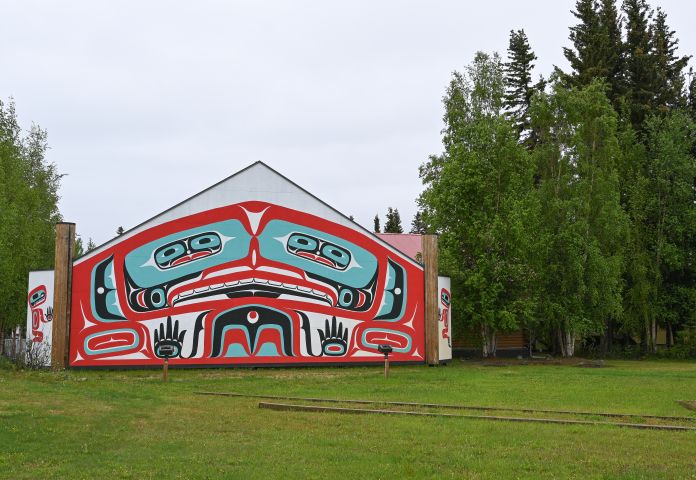 The George Johnston museum is located in the community of Teslin along the Alaska Highway.