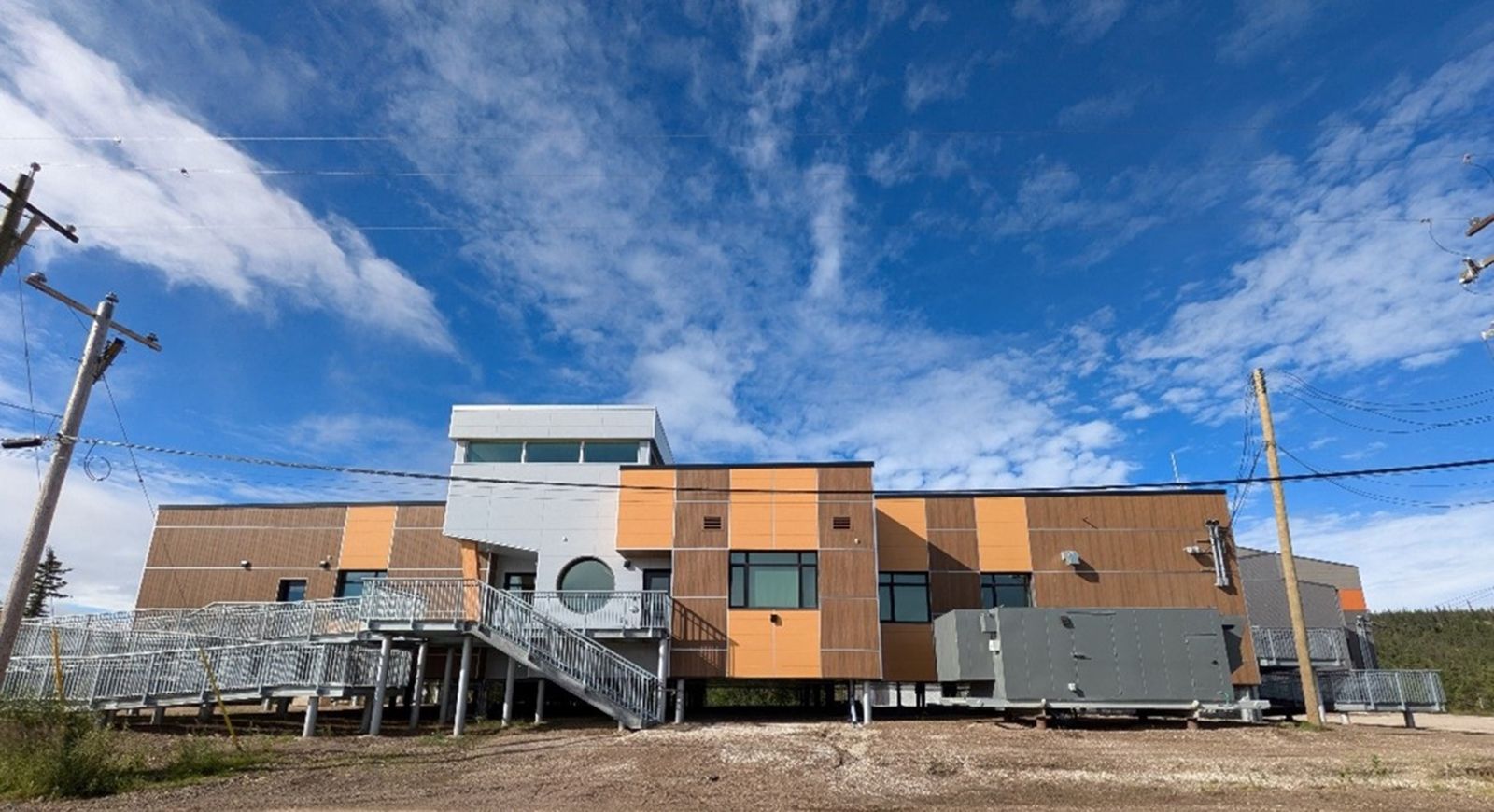 The Old Crow Health and Wellness Centre opened in 2024.