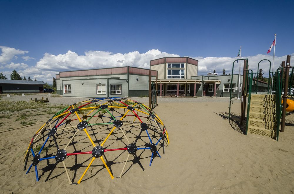 Eliza Van Bibber school in Pelly Crossing.