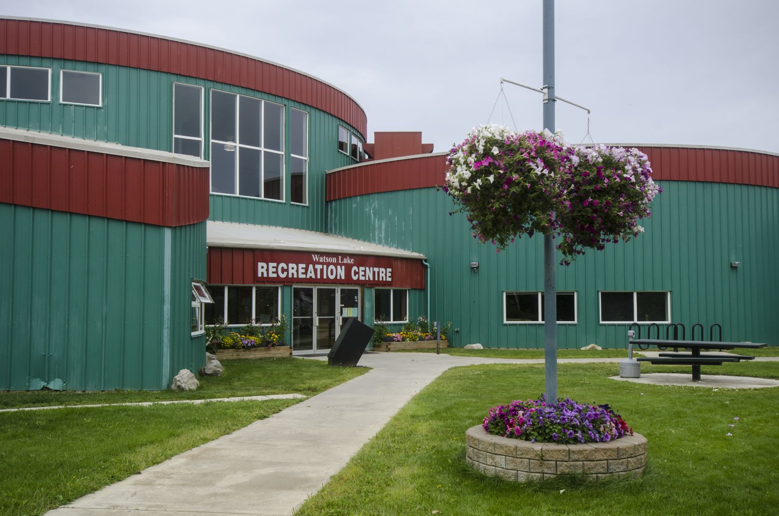 Watson Lake's Morgan Chaddock Recreation Centre is a hub of the community.