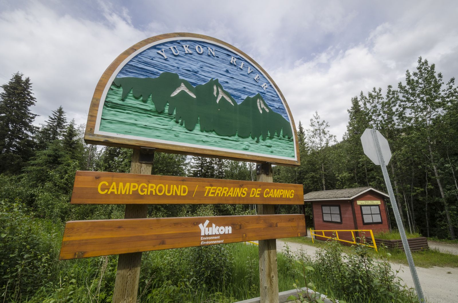 The Government of Yukon operates 42 road-accessible campgrounds providing places to camp with a vehicle
