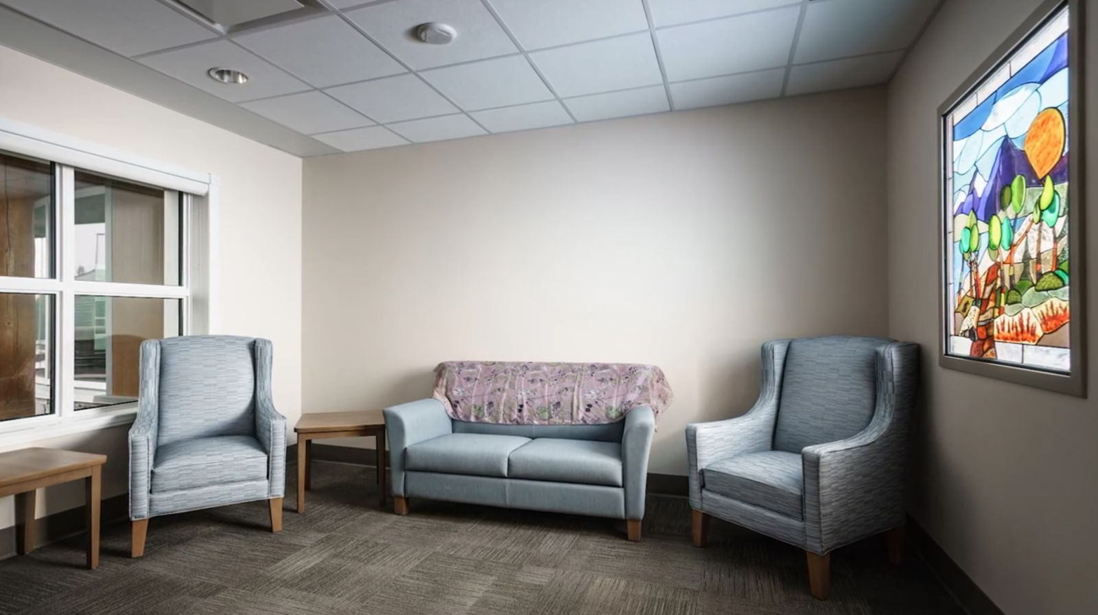 An interior view of Whistle Bend Place