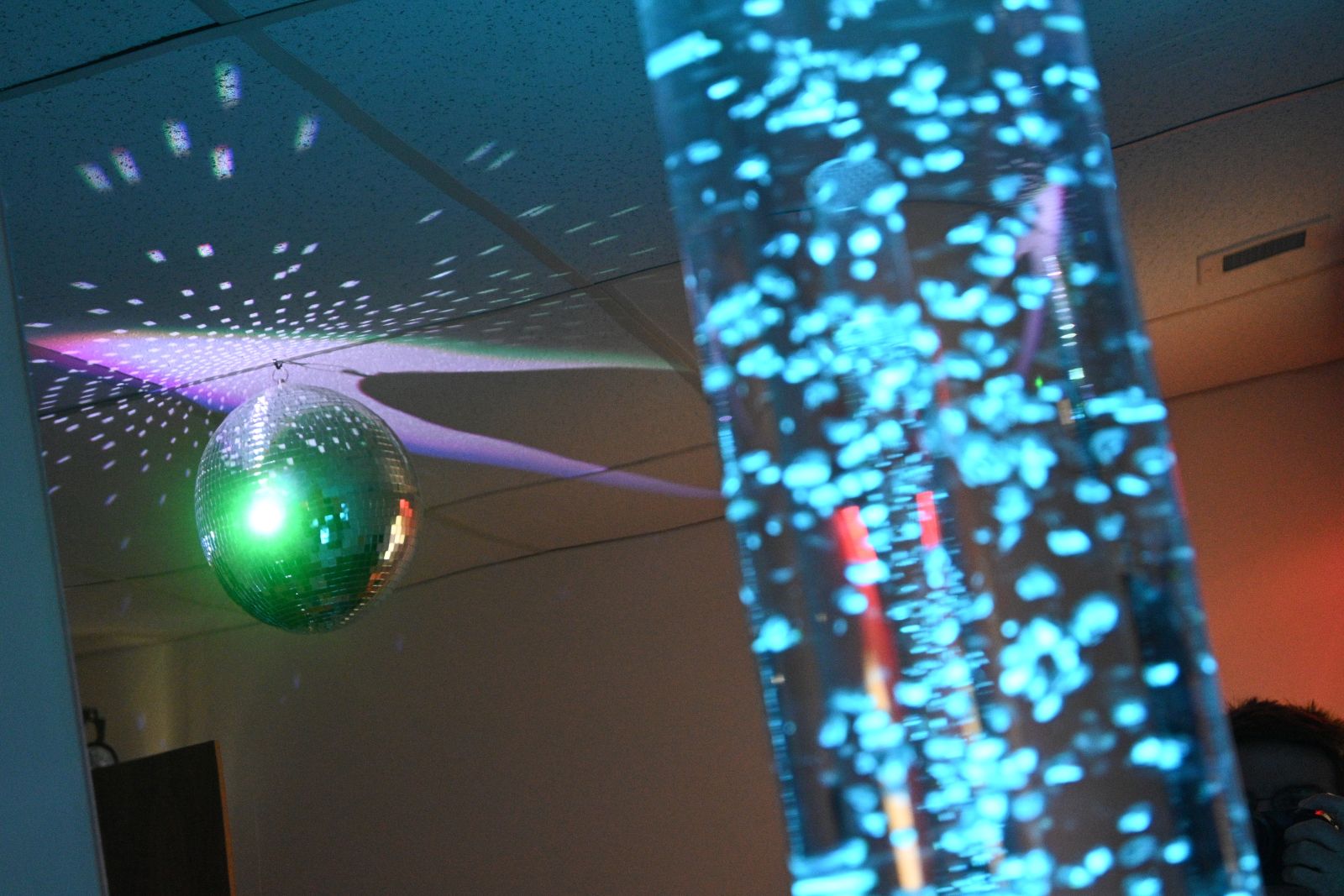 A detail of the sensory room at the Youth Outreach Clinic in Whitehorse