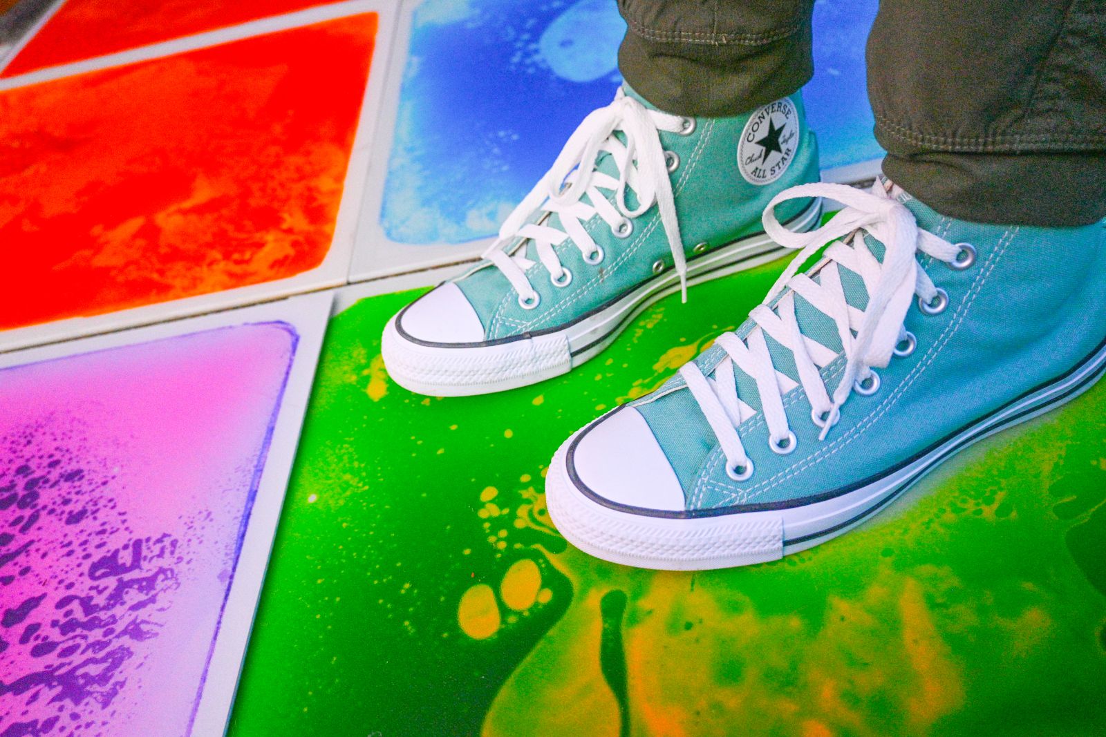 A detail of the sensory room at the Youth Outreach Clinic in Whitehorse