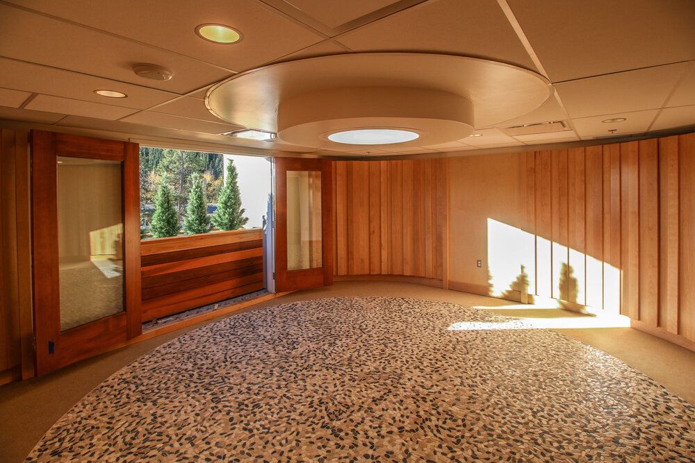 An interior of the Sarah Steele building