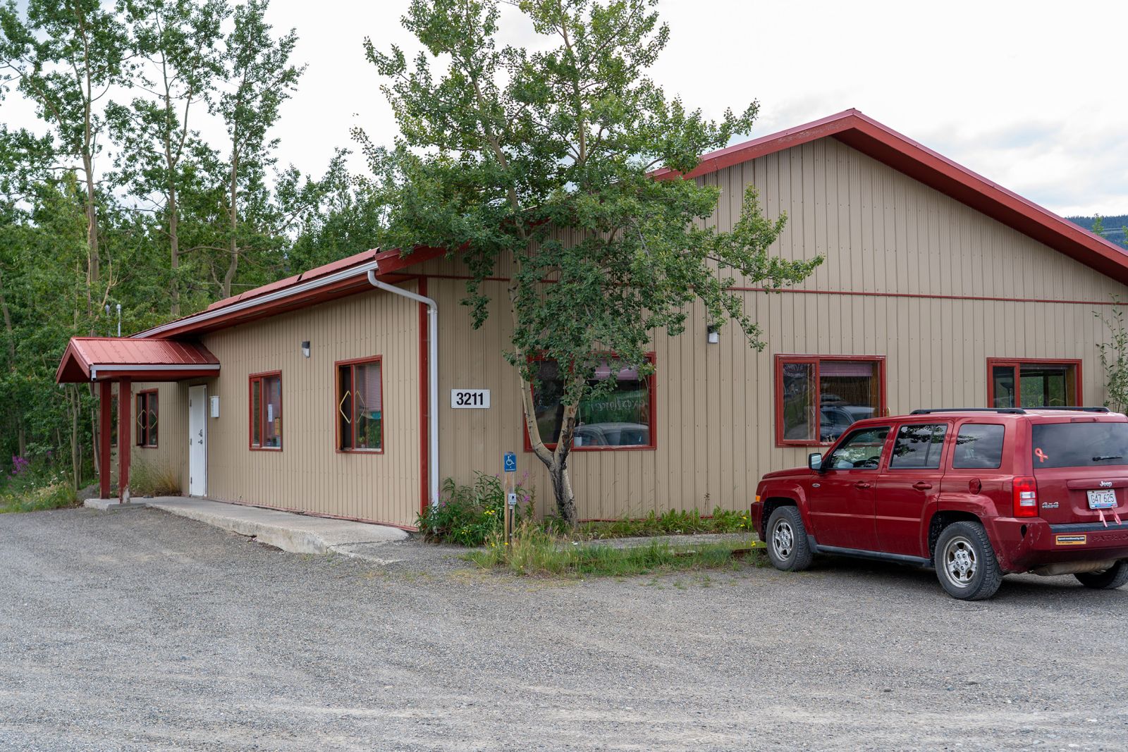 The headquarters of Mental Wellness and Substance Use Services in Carcross.