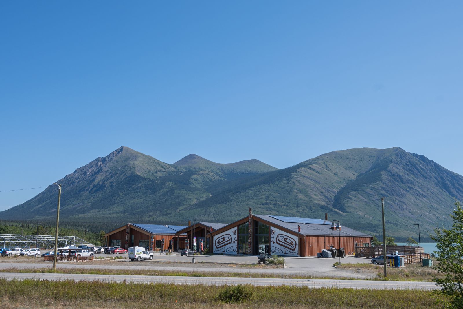 The Haa Shagóon Hídi, formerly known as the Carcross/Tagish Learning Centre, is a multipurpose facility that showcases the art, culture and history of Carcross/Tagish First Nation people in Carcross.