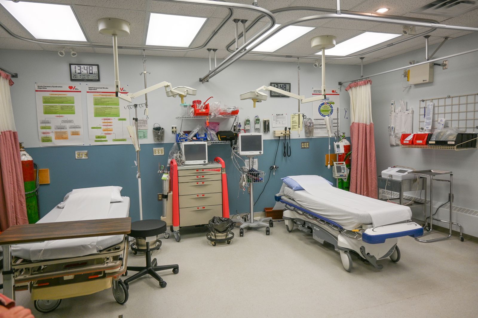 An interior view of the Teslin Health Centre